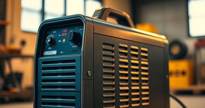Máquina de Solda Eletrodo Portátil Eficiente