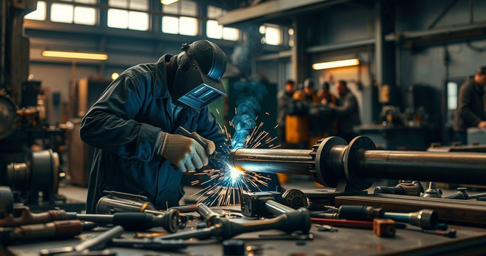 Recuperação de Eixo por Soldagem: Solução Eficiente