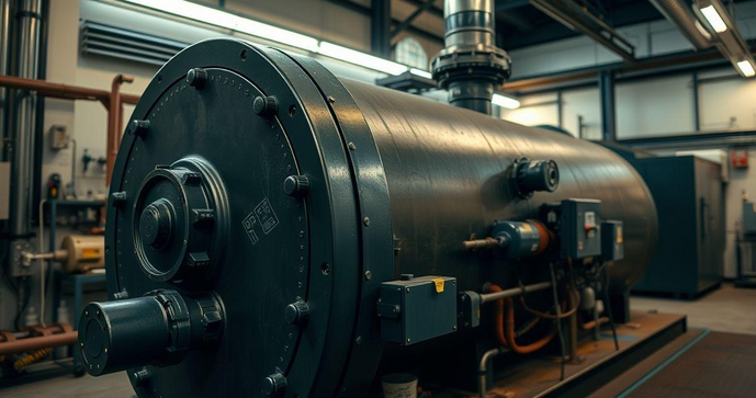 Caldeirão a gás autogerador de vapor beneficia indústrias na eficiência energética