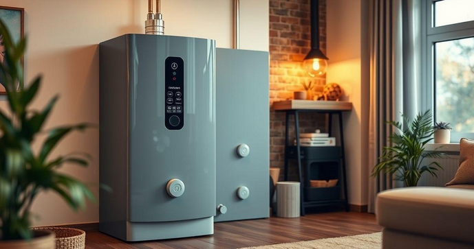Caldeiras a gás para aquecimento central: eficiência e sustentabilidade
