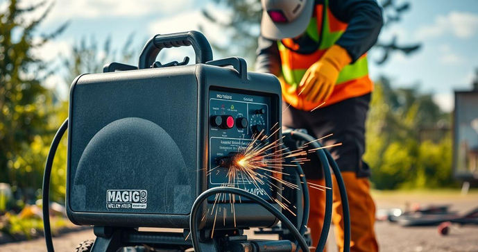 Máquina de solda MIG portátil é a solução ideal para trabalhos de soldagem em qualquer lugar