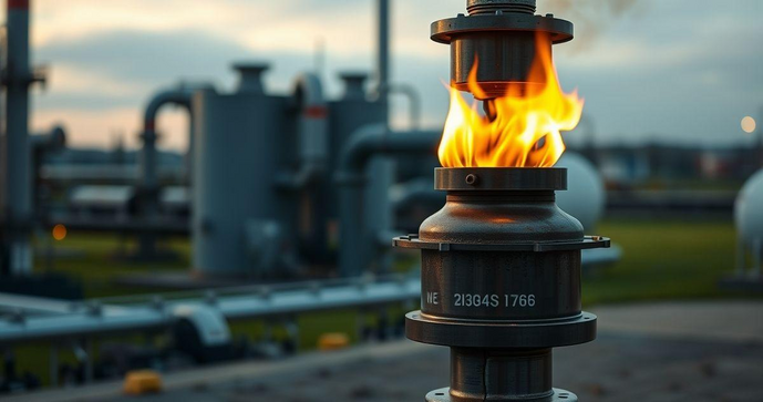 Como funciona o queimador de biogás tipo flare e suas aplicações