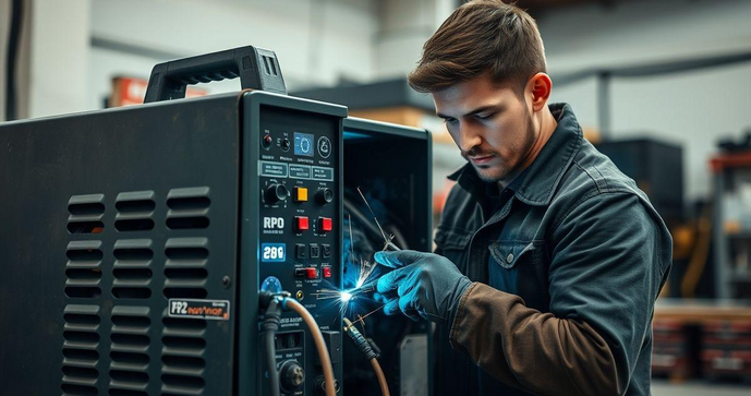 Conserto de máquina de solda inversora: como garantir o funcionamento ideal do seu equipamento