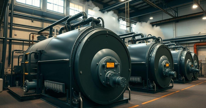 Fabricantes de caldeiras a vapor e suas soluções eficientes para indústria