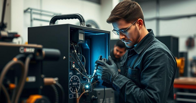 Assistência técnica para máquina de solda MIG facilita manutenção