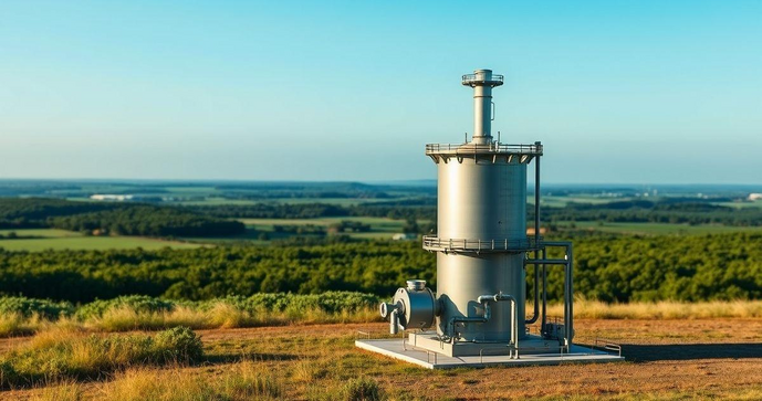 Queimador de biogás tipo flare: como funciona e suas vantagens para a sustentabilidade