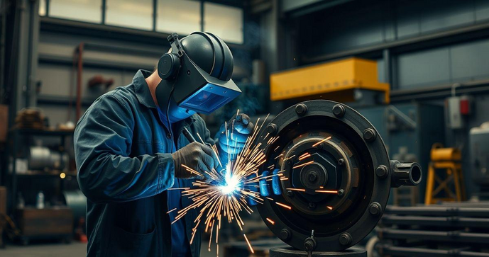 Recuperação de Eixo por Soldagem: Soluções Eficientes para Manutenção Industrial